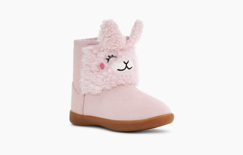 Ugg Llama Stuffie - Kids Boots - Pink - NZ (7013IKGBC)